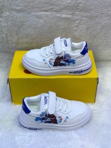 Sepatu sneakers import anak cowok Spiderman youth balance sz 26-37 (FREE KAOS KAKI)