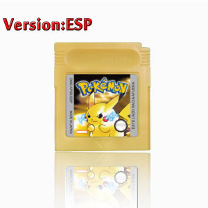 Bandai | Low-Power Consumption Pokemon Italy-Version GBC Game Red/Crystal/Blue/Yellow/Gold/Green/Silver Video Game Cartridge