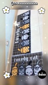 พรม พรมปูพื้นห้องครัว กันลื่น ซับน้ำดี หลายลายให้เลือก