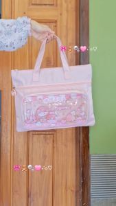 TAS LES ANAK BOOKS HAND BAG ORGANIZER TAS BAHU TOTEBAG SERBAGUNA
