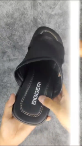 BIGGERI Sandal Big Size Pria Kulit Ukuran Besar 45 46 47 Jumbo Exclusive Premium BG 999