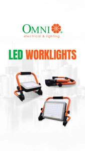 OMNI LED DC Rechargeable & Portable Worklight  -  LPWL-4AH500LM
