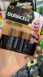 Combo 5 vỉ pin trung C Duracell Alkaline chính hãng (1 vỉ 2 viên)