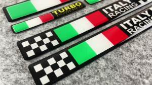 Applicable to Piaggio Vespa Spring Sprint 150/300/GTS/GTV Car badge modification 3D Bumper Stickers Reflective Stickers