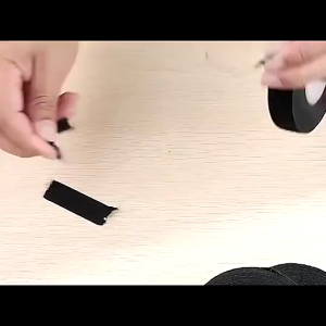 15 Meter Heat  Flame Retardant Tape Coroplast Adhesive Cloth Tape For Car Cable Harness Wiring Loom Protection