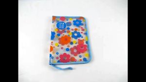 TOMEX Zipper Bag Map Zipper Folio Map Plastik Resleting Motif Life is Sweet