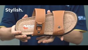 Sandal Slop Pria Khamzo K01 Sandal Pria Kasual Slide Slop