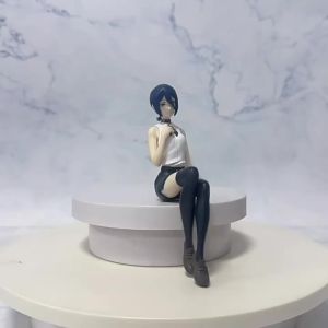 Bandai | 13cm/5.12in Chainsaw Man Anime Figure Reze Noodle Stopper Figure Demon Reze Action Figure PVC Adult Collection Model Doll Toys