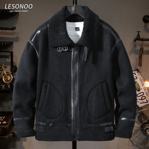 LIANSENNIAO | Áo Khoác Đông Ấm Lót Nỉ