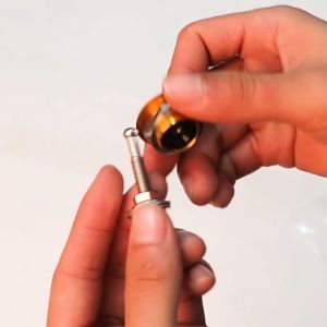 30mm Push Button Quick Release Hood Lock Clip Car Bumper Latch Kit