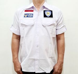 Kemeja Tactical S - 5XL Logo IMI BONUS FREE 3 Emblem Patch Prepet Perekat Velkro Army