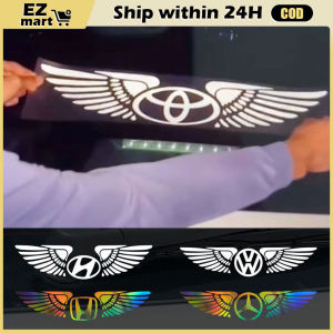 【Fast Shipping】 Creative Car Wing Stickers for Car Rear View Mirror Wing Decoration Car Stickers for Honda Toyota Suzuki Mitsubishi
