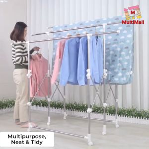 Drying Rack for clothes | Clothes hanging rack | Laundry Rack retractable | Stainless Steel | Laundry Rack Stand| Outdoor Laundry Rack| Laundry Rack | Retractable Laundry Rack | Rack for Laundry |  Laundry Rack For Indoor | Drying Clothes Rack