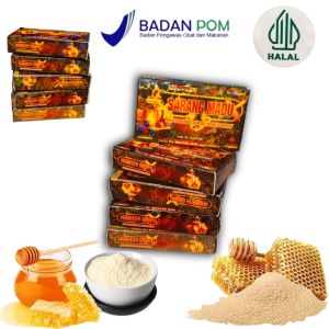 SARANG MADU terlaris per 5pcs kapsul pria kuat dan than lama herbal alami