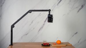 ULANZI VIJIM LS24 Desk Table Clamp Boom Arm Mic Microphone Stand Mount Holder for DSLR GoPro Smartphone Camera