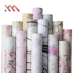 45cmX5m PVC self adhesive Wallpaper wall sticker for Home DIY decoration renovation waterproof oil proof peel and stick plastic paper for wall cover