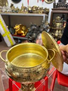 Nồi Đồng liêu đồng gò thủ công bằng đồng nguyên chất