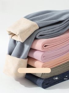 MiiOW | Quần lót trẻ em dày ấm áp hai mặt nỉ lông cừu MiiOW Quần lót mùa thu đông cho bé trai và bé gái Quần lót mùa thu dày dặn