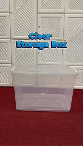 MAXONIC 75L Clear Storage Box Container Organizer