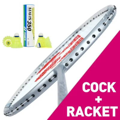 Yonex | Yonex Nanoflare Gs Badminton Racket + Mavis 350 Mid Shuttlecock