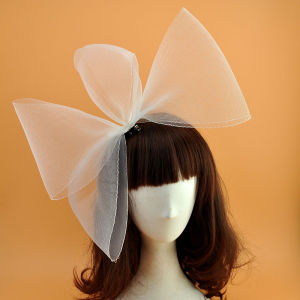 Korean Style Butterfly Knot Bridal Headwear Exaggerated Wedding Dress Stage Show Accessory Photography Studio Photo Styling