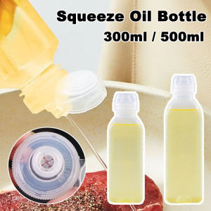 Kitchen Squeeze Oil Bottle Dispenser Leak Proof Oil Squirt Jar Squeeze Sauce Bottle