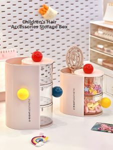 WEIAI | Rotating Hair Accessory Organizer for Girls and Babies