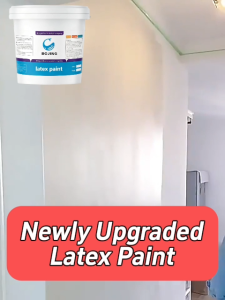 Latex Paint Odorless Interior Exterior Use for Cement Wall Eco-Friendly Wear Stain Resistant
