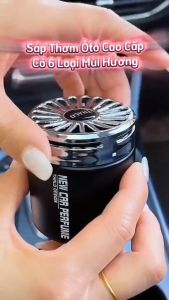 Sáp thơm THALO sáp thơm khử mùi ô tô sáp thơm hương tự nhiên dịu nhẹ thoải mái thiết kế sang trọng