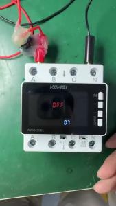 TUYA Wifi/NO Wifi Power Energy Meter DIN Rail 3 Phase Electric Wattmeter AC 85-290V Electricity Monitor Switch Voltage Protector