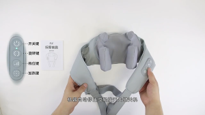 หมอนนวดคอ หมอนนวดไฟฟ้าในรถยนต์ หมอนนวดแบบพกพา หมอนนวดไฟฟ้าแบบพกพา Neck Massage Pillow