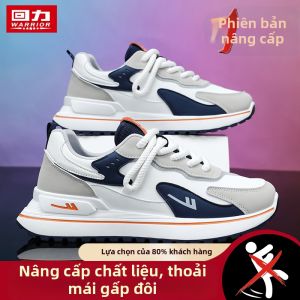 Warrior | Giày Da Chống Nước Thoải Mái Đế Mềm Tăng Chiều Cao