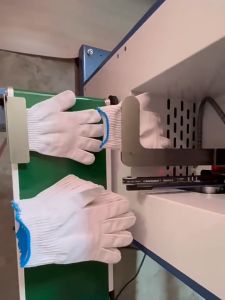 （12 Pairs/24 Pcs)Cotton Yarn Knit Protection Grip Work Gloves for Painter Industrial Warehouse Gardening