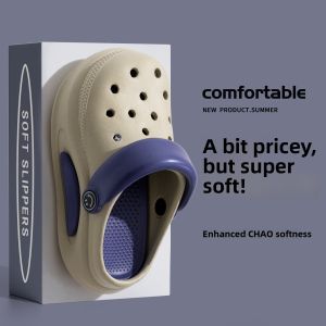 Childrens Summer Hole Hole Shoes Soft Bottom Anti-Slip Beach Sandals Girls Slippers Indoor Outdoor Wear Toddler Footwear