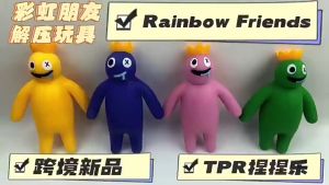 Mainan Squishy RAINBOW FRIENDS Roblox Boneka Lucu Tarik Pencet Stress Relieve Toys
