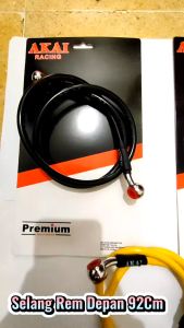 Selang Rem Variasi Selang Rem Depan Selang Rem Belakang Ukuran 90 Cm & 60 Cm Universal Semua Motor Akai Racing