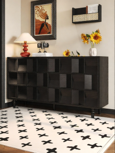 PURPLE LEAF | Antique Multi-functional Storage Cabinet
