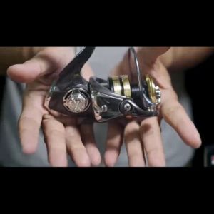 Reel Pancing Elito Genius DX II 1000 SW Gold (8+1 Seal Bearing) Carbon Power Handle - Toms Fishing