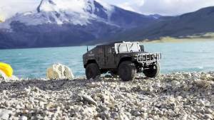 JJRC | 1/14 Scale RC Car Crawler 2.4G 4WD Off-road All-Terrain Climbing Military Simulation Vehicle Remote Control Toy C8835