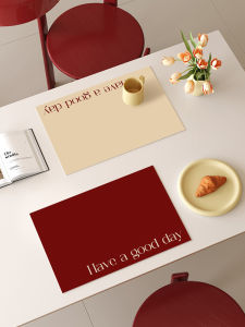 Túi Đựng Đồ Ăn Trưa Bằng Da PVC Cách Nhiệt Chống Thấm Nước Dùng Trong Nhà Khăn Trải Bàn Phong Cách Hiện Đại Tối Giản INS