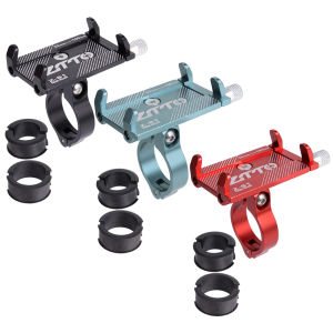 Cycling Phone Holder for Mountain and Road Bikes with 360 Rotation and Secure Clamp for Smartphone Safety