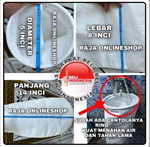 Filter Air Toren Multi Fungsi Kran Bisa Toren Bisa Menyaring Lumpur Bacteri Cacing Lumut Air Berbau Besi Filter Pelampung Toren Filter toren Filter Kran Jumbo Filter Toren Jumbo