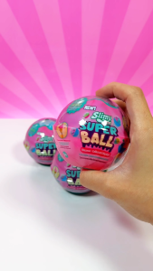 Slimy SuperBall Mystery Capsule Collectible with Mix-Ins - Assorted Color Design (32121)