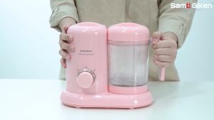 Samu Giken 4 in 1 Baby Food Processor / Baby Food Maker (Heating / Steam / Defrost / Blend)