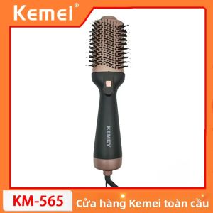Kemei | Máy Làm Xoăn Tóc Chuyên Nghiệp KEMEI KM-565 Lược Tạo Kiểu Tóc Máy Uốn Tóc Máy Duỗi Tóc Chống Nóng Dành Cho Người Lớn