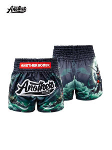 ANOTHER BOXER Muay Thai Shorts Boxing Shorts Traditional Styles MMA Workout Kickboxing Pants