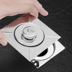 Floor Drain Cover Bathroom Universal Stainless Steel Anti Insect Anti Return Odor Sewer Floor Drain Inner Core