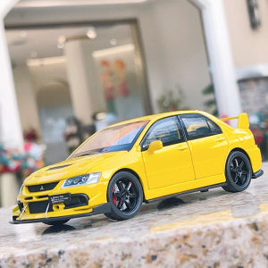 Mitsubishi EVO Car Model 1/32 Scale Alloy Diecast Racing Car Sound Light Boys Toy Display Piece JDM Lancer Evolution
