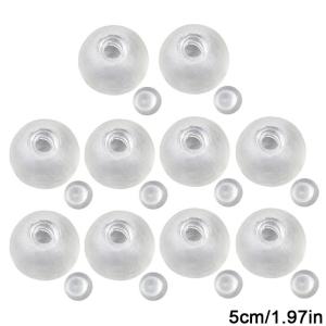 TPR Empty Water Polo Decompression Hand-Made Empty Ball DIY Toy Empty Leather Can Not Be Broken Noisy Ball Filling Accessories.