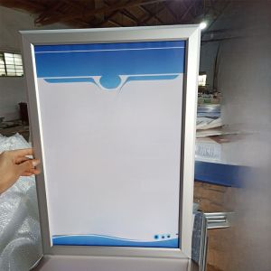 กรอบโลหะผสมอะลูมิเนียมสำหรับติดผนังขนาด A3 ขนาดใหญ่สำหรับรูปภาพและโปสเตอร์ รูปภาพและโปสเตอร์ในลิฟต์ รูปภาพและโปสเตอร์ขนาดใหญ่